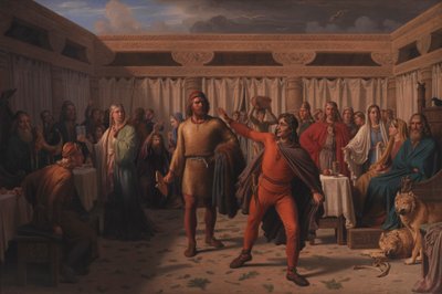 ÆgirsFeast、1857 作： Constantin Hansen