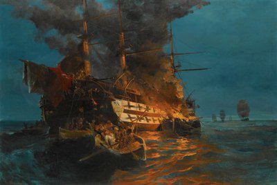 ギリシャ独立戦争（またはギリシャ革命） 作： Constantin Volanakis
