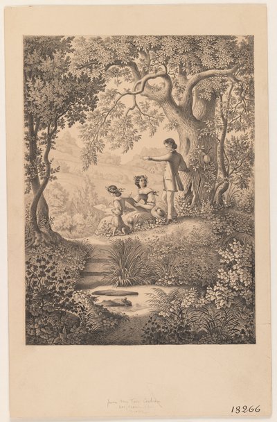 描画レッスン、1865（375816の直訳） 作： Constantine Hertzberg