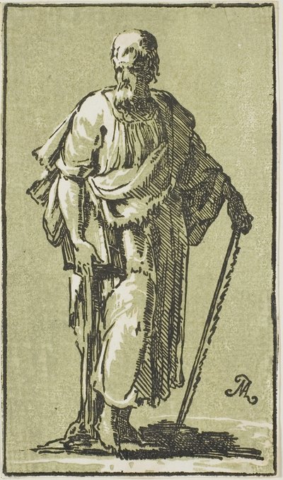 聖シモン 作： Conte Antonio Maria Zanetti the Elder