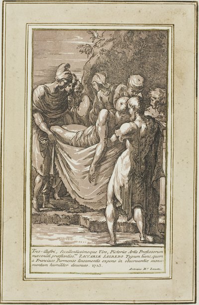 埋葬 作： Conte Antonio Maria Zanetti the Elder