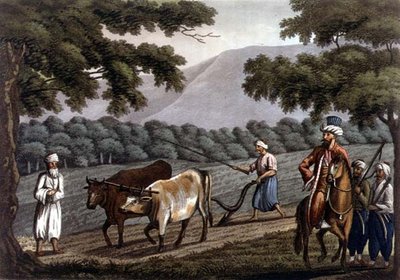シリアの農業、ジョセフ・コンスタンティン・スタドラー（1780年〜1812年）の彫刻、J.ホワイトの出版物 作： Cooper (after) Willyams