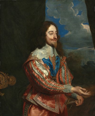 チャールズ1世の肖像（1600-1649） 作： Copy after Anthony van Dyck
