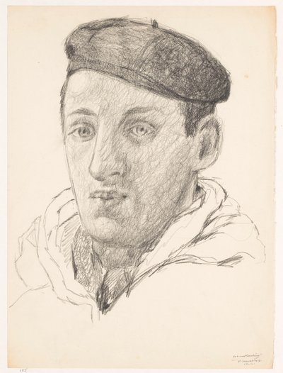 Self Portrait: B-1-1、3月5日 Cor van Teeselingによる自画像（シリーズタイトル） 作： Cor van Teeseling