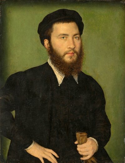 男の肖像 作： Corneille de Lyon