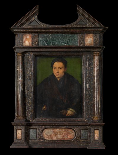 Retrato de homem (óleo sobre painel) 作： Corneille de la Haye (1500 75)