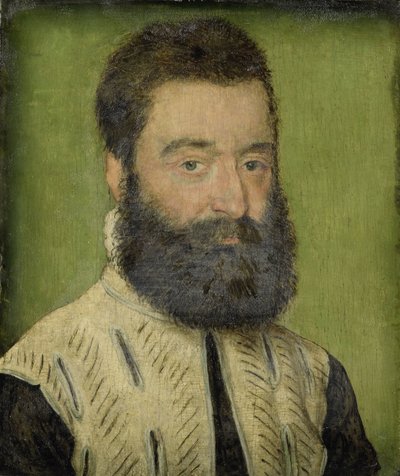 リヨンのカレッジ・ド・ラ・トリニテ校長、バルテルミー・アノーの肖像 作： Corneille de la Haye named
