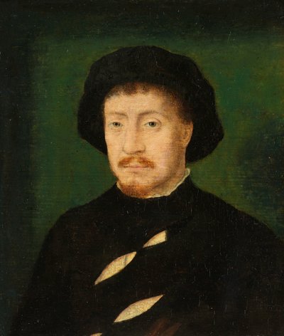 男の肖像 作： Corneille de la Haye named