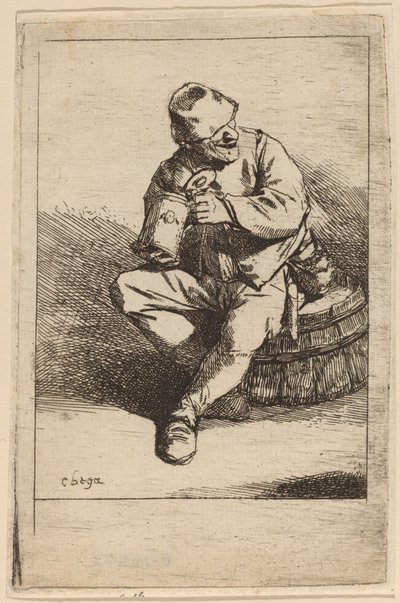 酒飲み 作： Cornelis Pietersz Bega