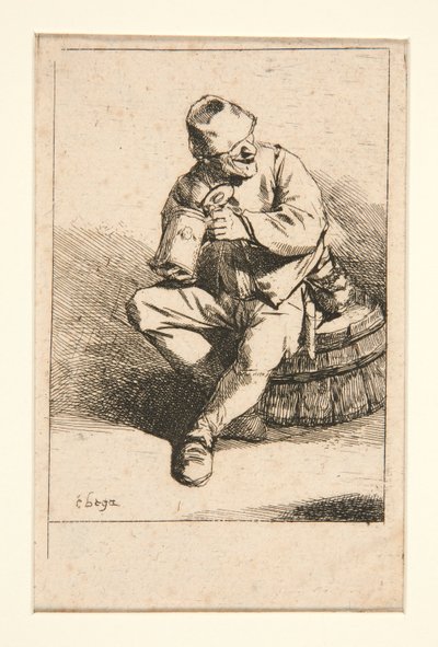 酒飲み 作： Cornelis Pietersz Bega