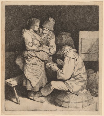 若い宿屋の主人 作： Cornelis Pietersz Bega
