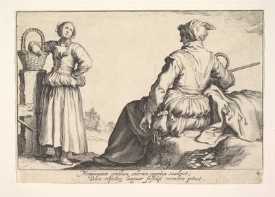 職業の喜び。 作： Cornelis Bloemaert