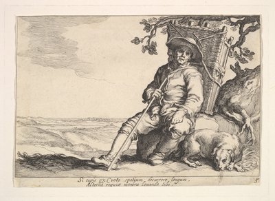 職業の喜び。 作： Cornelis Bloemaert