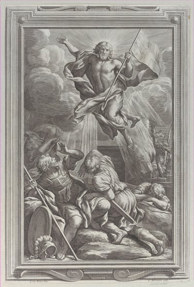 復活、1662年。 作： Cornelis Bloemaert
