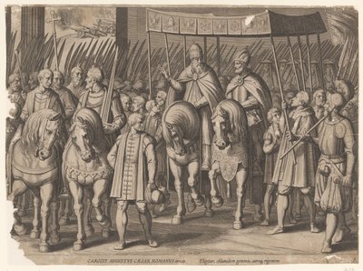 ボローニャでのカール 5 世の戴冠式、1530 年 シャルル 5 世の勝利 (シリーズ タイトル) 作： Cornelis Boel
