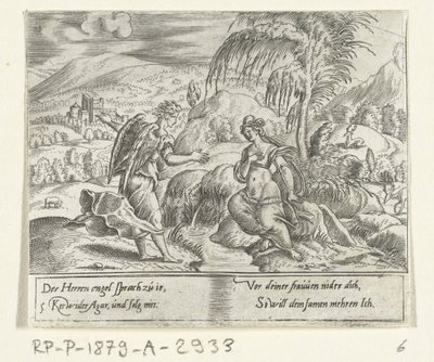 天使がハガルを取り戻す アブラハムの生涯（シリーズタイトル） 作： Cornelis Bos