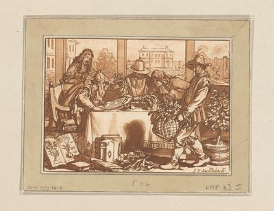 植物学者 作： Cornelis Brouwer