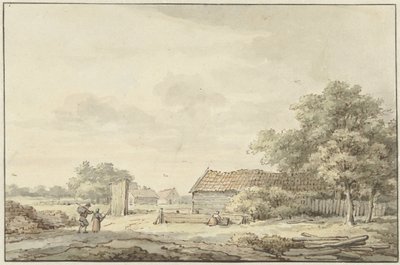 農場のある風景 作： Cornelis Buys