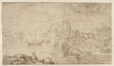 リバービュー 作： Cornelis Claesz van Wieringen (attributed to)