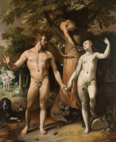 秋。 1592 作： Cornelis Cornelisz. van Haarlem