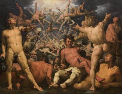 タイタンの崩壊 作： Cornelis Cornelisz. van Haarlem
