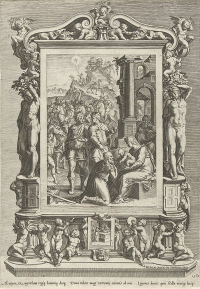 王たちの崇拝 作： Cornelis Cort