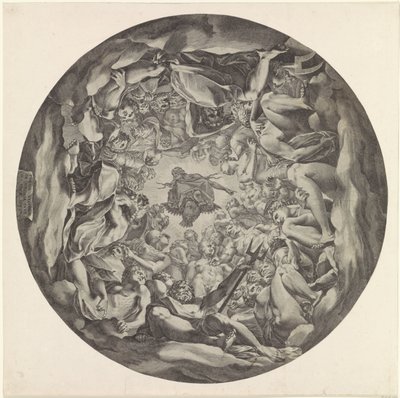 オリンポス神々の集い 作： Cornelis Cort