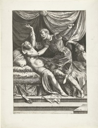 ルクレティア・エン・セクストス 作： Cornelis Cort