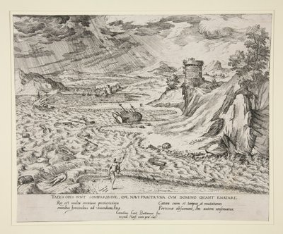 難破船 作： Cornelis Cort