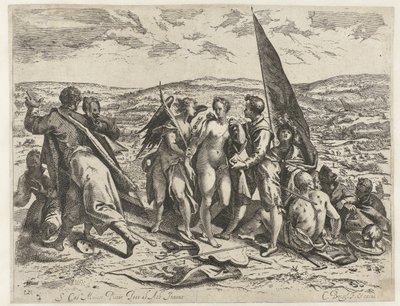戦争と平和のアレゴリー 作： Cornelis Dircksz. Boissens