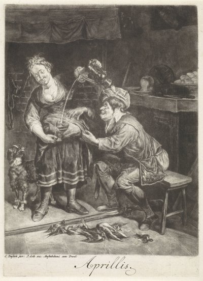 4月 Aprillis (オブジェクトのタイトル) The Twelve Months of the Year, Les XII Mois de l