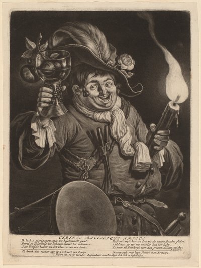 セレスとバッカスの友達 作： Cornelis Dusart