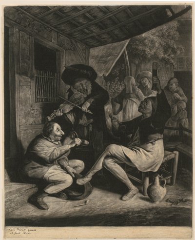  作： Cornelis Dusart