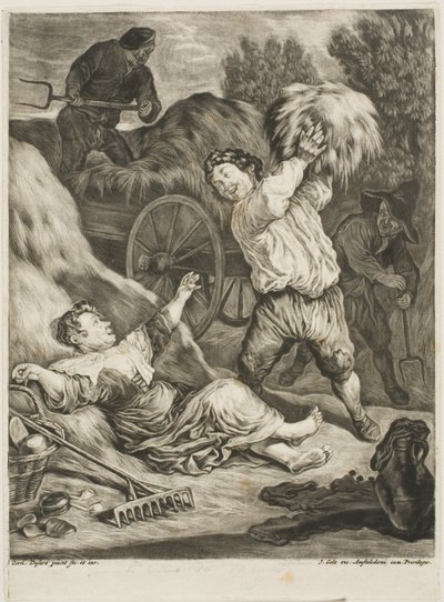 7月 作： Cornelis Dusart