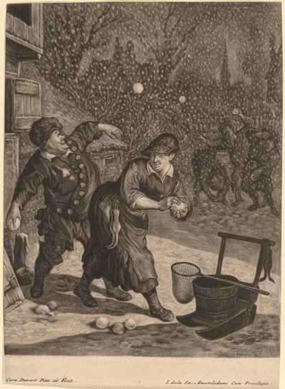 行進 作： Cornelis Dusart