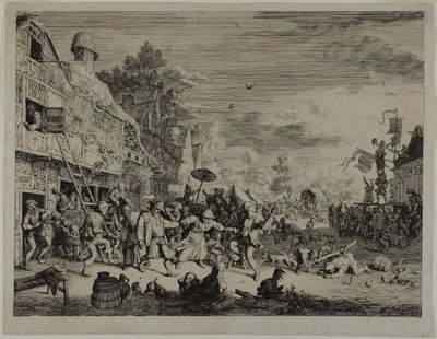 ザ・ヴィレッジ・フェスティバル 作： Cornelis Dusart