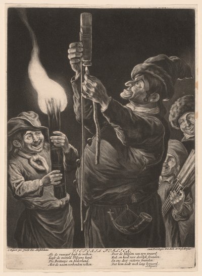 公の勝利 作： Cornelis Dusart