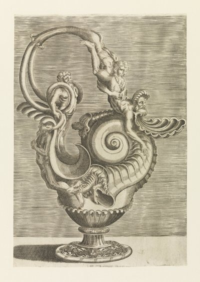 ハンドル付きのEwer 作： Cornelis Floris Ii