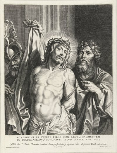 人々に示されたキリスト (Ecce Homo) 作： Cornelis Galle (I)