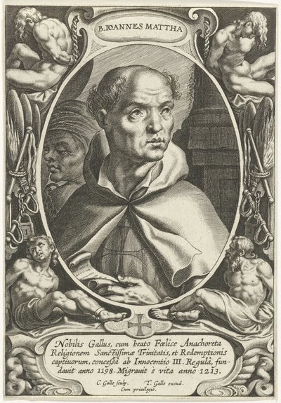 H. マサのジョン B. Ioannes Mattha (オブジェクトのタイトル) 修道会の創設者 (シリーズ タイトル) 作： Cornelis Galle (I)