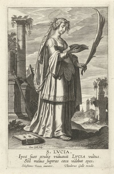 H・ルーシー 輝かしい処女の鏡（シリーズ名） 作： Cornelis Galle (I)