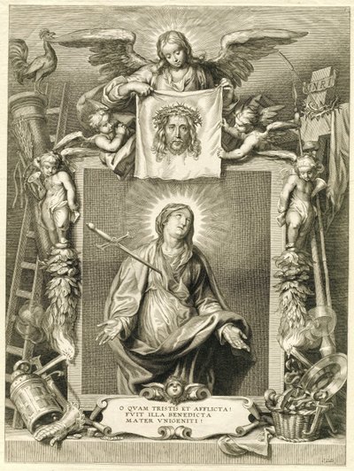 マリア・イン・ザ・マーター・ドロローサ 作： Cornelis Galle (II)