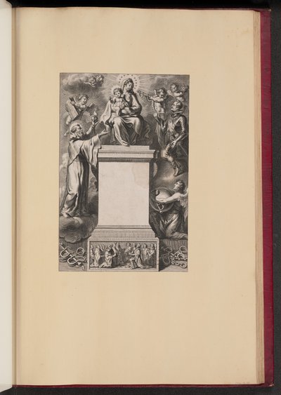 B. Of The Rivers、Of Hierarchy Mariana Free Sexのタイトルページ 作： Cornelis Galle II after Erasmus Quellinus II after Sir Peter Paul Rubens