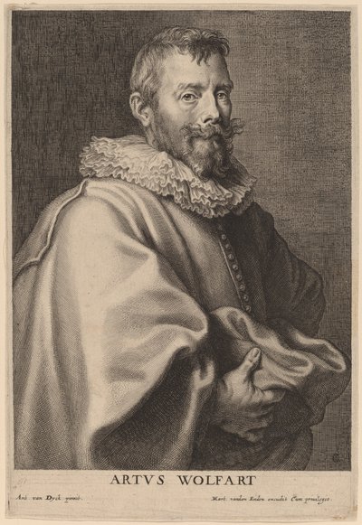 アーサー・ウォルファート 作： Cornelis Galle I after Sir Anthony van Dyck