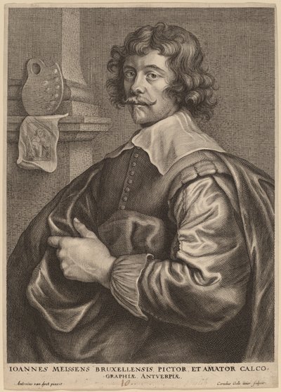 ジョン・メイセンズ 作： Cornelis Galle I after Sir Anthony van Dyck
