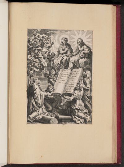 ルイ・ブロジウス、オペラのタイトルページ 作： Cornelis Galle I after Sir Peter Paul Rubens