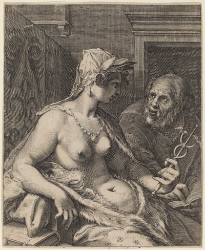 詩 作： Cornelis Jacobsz Drebbel, after Hendrik Goltzius