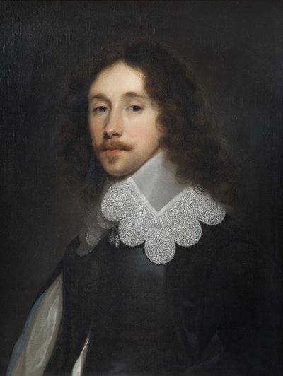ルシウス第 2 代フォークランド子爵の肖像 1610-43、1640 年。 作： Cornelis Janssens van Ceulen