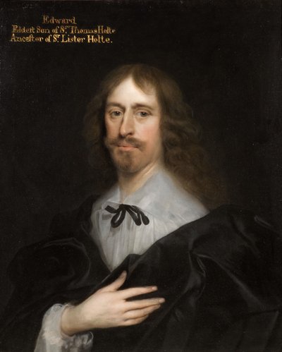 エドワード・ホルテの肖像、1636年。 作： Cornelis Janssens van Ceulen