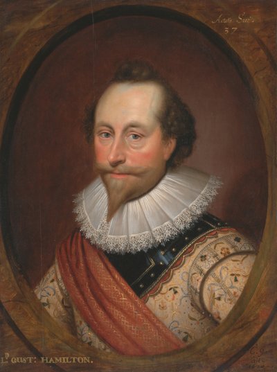 アレクサンドル神殿の肖像、1620年 作： Cornelis Janssens van Ceulen